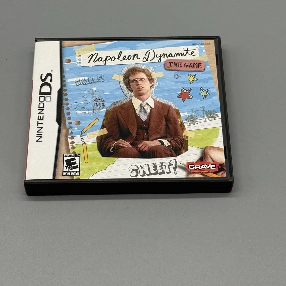 Napoleon Dynamite The Game Nintendo DS Complete In Box With Manual & Case